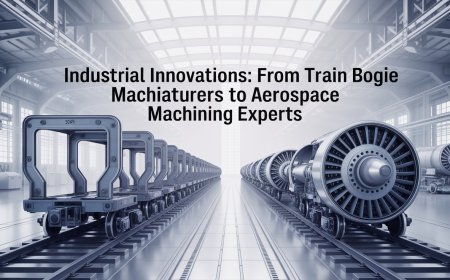 Industrial Innovations: From Train Bogie Manufacturers to Aerospace Machining Experts
