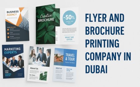 Top Flyer and Brochure Printing Company in Dubai |Print Gallery