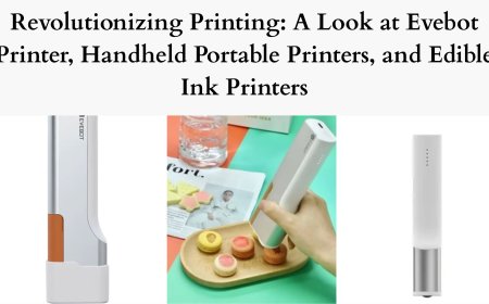 Revolutionizing Printing: A Look at Evebot Printer, Handheld Portable Printers, and Edible Ink Printers