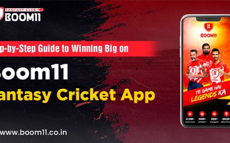 Step-by-Step Guide to Winning Big on Boom11 Fantasy Cricket App